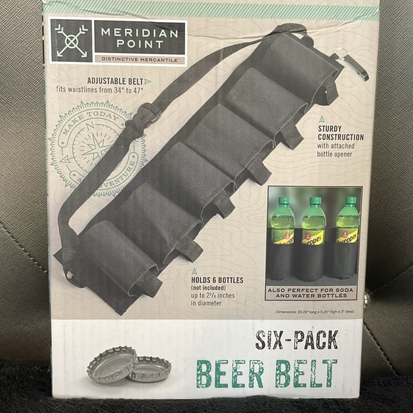 Six-Pack Beer Belt. - Picture 3 of 3